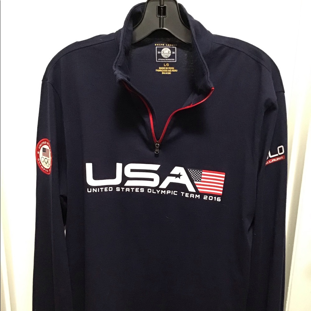 USA 2016 Olympic Team Ralph Lauren POLO pullover